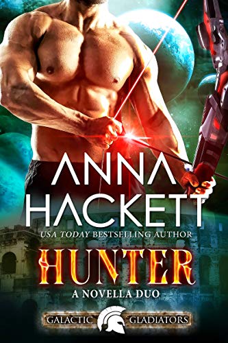 Book Cover Hunter: A Scifi Alien Romance (Galactic Gladiators Book 12)