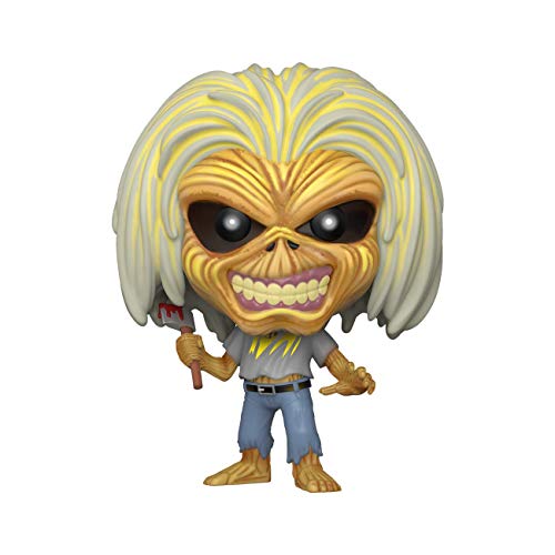 Funko 45980 POP Rocks: Iron Maiden - Killers (Skeleton Eddie) Collectible Toy, Multicolour
