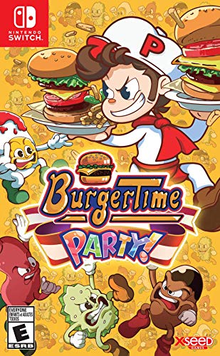 Book Cover Burgertime Party! - Nintendo Switch