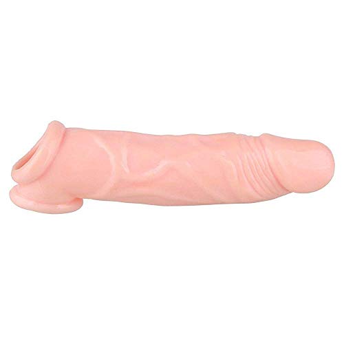 Gift 9inch Extender Enlarger Extension Sheath Elastic Long Lasting Time Size Sleeve Stamina Enhancer