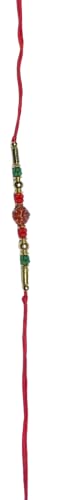 Rakhi for Brothers Rudraksh Design Rakhi Stone/Beads Design Rakhi, Handmade Rakhi, Fancy Rakhi Set, Rakhi Bracelet, Multi Design Beads and Assorted Color for Raksha Bandhan