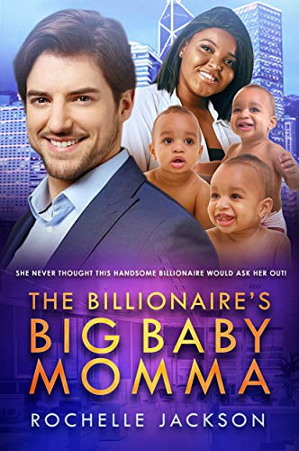Book Cover The Billionaires Big Baby Momma: BWWM Romance (A BWWM, BBW, Triplets, Billionaire Romance Book 1)