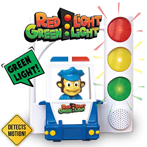 Book Cover Red Light Green Light - Interactive, Motion Sensing Toy Includes 3 Unique Games For Kids Ages 4-8
