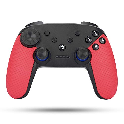 Wireless Controller for Nintendo Switch, TGJOR Wireless Switch Rechargeable Gamepad Compatible with Nintendo Switch Console, Built-in Motor with Dual Shock, Gyro Axis and Turbo