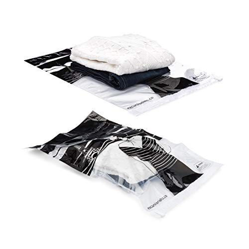 Travel Compression Bags - Compression Packing Bags for Women - Pack in Carry On