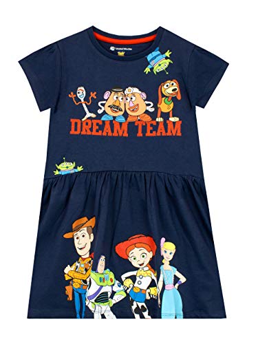 Book Cover Disney Girls' Toy Story Dress Size 4 Blue