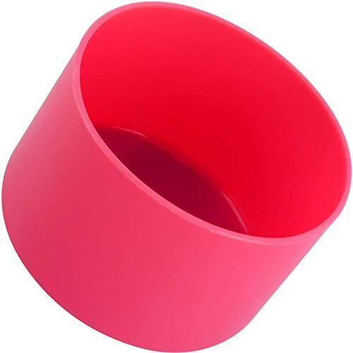CAM-ULATA Protective Silicone Bottle Boot for Hydro 12oz - 40oz Sport Water Bottle Flask Accessories Anti-Slip Bottom Cover Cap Sleeve BPA Free Pet Feeding Bowl