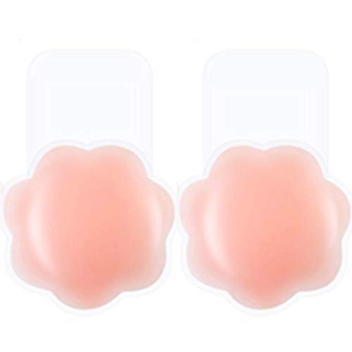 Nipplecovers, Sticky Bra Adhesive Pasties for Women Silicone Nipplecovers 5.1 in