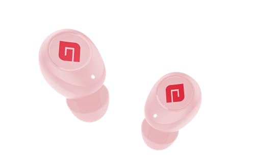 True Wireless Earbuds Bluetooth 5.0, Sports TWS in-Ear Wireless Mini Earbuds Bluetooth Headphones w/Mic Stereo Calls Extra BASS Sound Sweatproof Low Latency Instant Pairing 15H Playtime (Black)