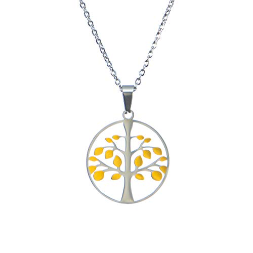 Tree Pendant Necklace - Tree of Life Necklace Family Tree Pendant Necklace Charm Necklace Lucky Necklace for Women