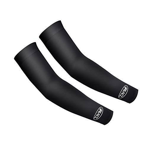 RUNCL Arm Sleeves, Sun Sleeves, Arm Covers (Black)