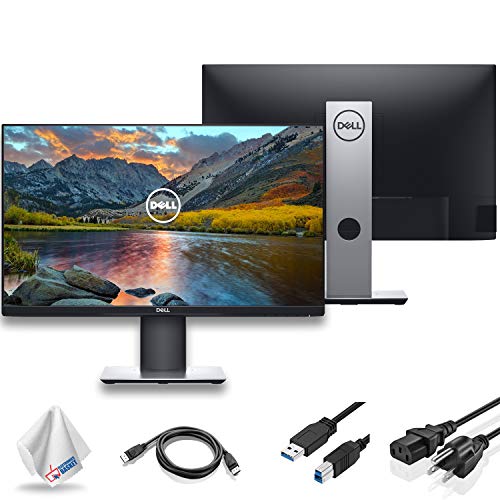 Dell P2719H 27" 16:9 Ultrathin Bezel IPS Monitor (P2719H) with Microfiber Cleaning Cloth - 1 - Pack