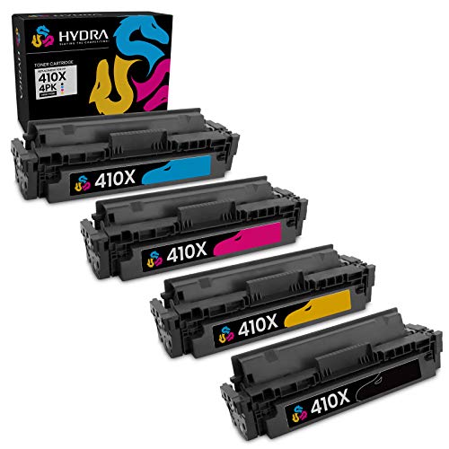 Hydra Compatible Toner Cartridge Replacement for HP 410X (Black, 1-Pack) High Yield for use in HP Laserjet M377dw, M452dn, M452dw, M452nw, M477fdn, M477fdw
