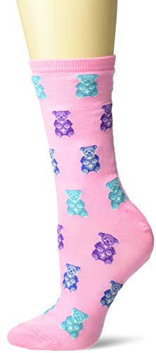 Book Cover Hot Sox Women's Food and Drink Novelty Casual Crew Socks
