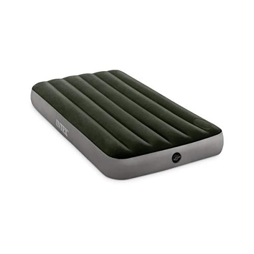 Book Cover Intex Unisex's Downy Airbed, Green, Twin