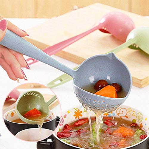 DREAMVAN New Kitchen Hot Pot Soup Spoon Colander 2 in 1 Daily Useful Cooking Tools Kitchen Utensils & Gadgets