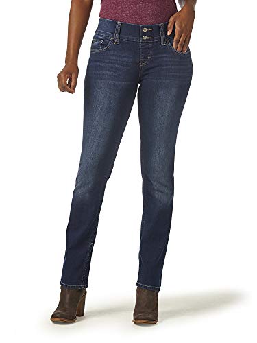 Riders by Lee Indigo Women's Waist Smoother Straight Jean