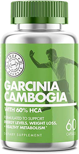 Book Cover Garcinia Cambogia â€“ Pure Garcinia Cambogia with HCA â€“ Supports Weight Loss, Carb Blocker and Curbs Appetite with Boost in Energy Level â€“ 60 Capsules