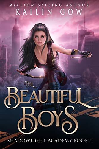 Book Cover The Beautiful Boys: A High School NA Reverse Harem Paranormal Bully Romance (Shadowlight Academy Book 1)
