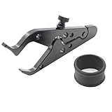 Universal Throttle Control System, GIDIBII Motorcycle Cruise Throttle Assist Aluminum Wrist/Hand Grip Lock Clamp with Silicone Ring Lightweight, Easy to Adjust for Most Motorbikes and Sports Bikes