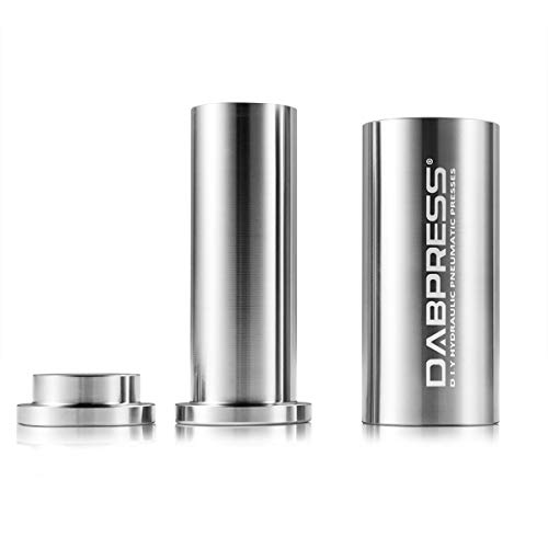 30mm Hammer Styled Cylinder Pre Press Mold (Stainless Steel Puck Prepress Mold), Loading 3.5-7g Material - Pairs It Well with 2x4 or 2x4.5 Inches Filter Bags