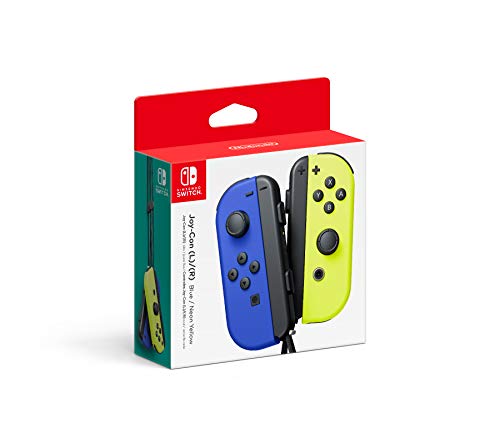 Book Cover Nintendo Blue/ Neon Yellow Joy-Con (L-R) - Switch