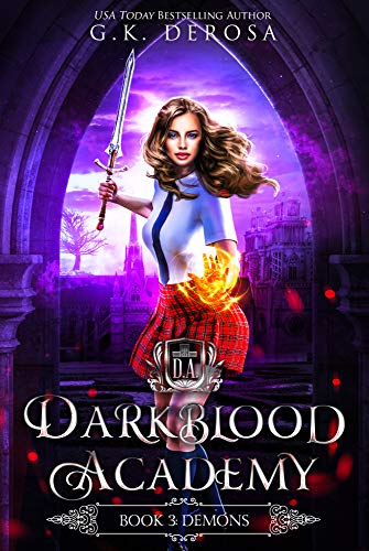 Book Cover Darkblood Academy: Book Three: Demons