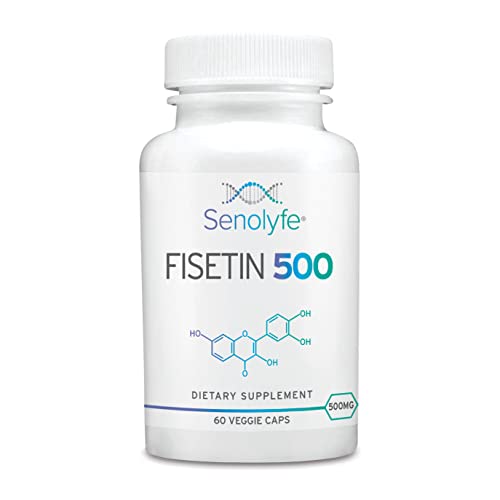 Fisetin 500 | 500mg 98% Pure Fisetin | Flavonoid Supplement