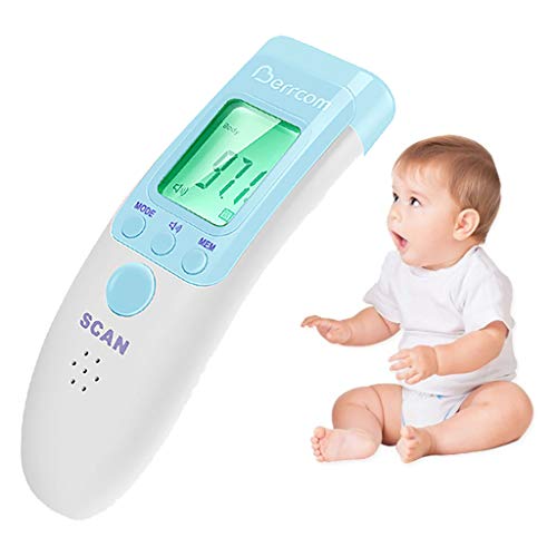 [US Stock] Medical Forehead Thermometer, Digital Infrared Temporal Thermometer for Fever, Portable Non-Contact Termometro, Instant Accurate Reading for Baby Kids and Adults