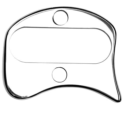 Guasha Massage Tools,Medical Grade Stainless Steel Scraping Tool for Soft Tissue Scraping Massage Tool, Physical Therapy Stuff,Used for Back, Legs, Arms,Neck,Shoulder .(A)