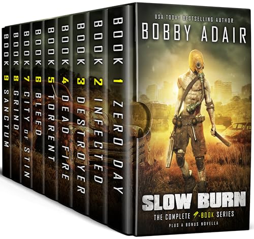 Slow Burn Box Set: The Complete Post Apocalyptic Series (Books 1-9)