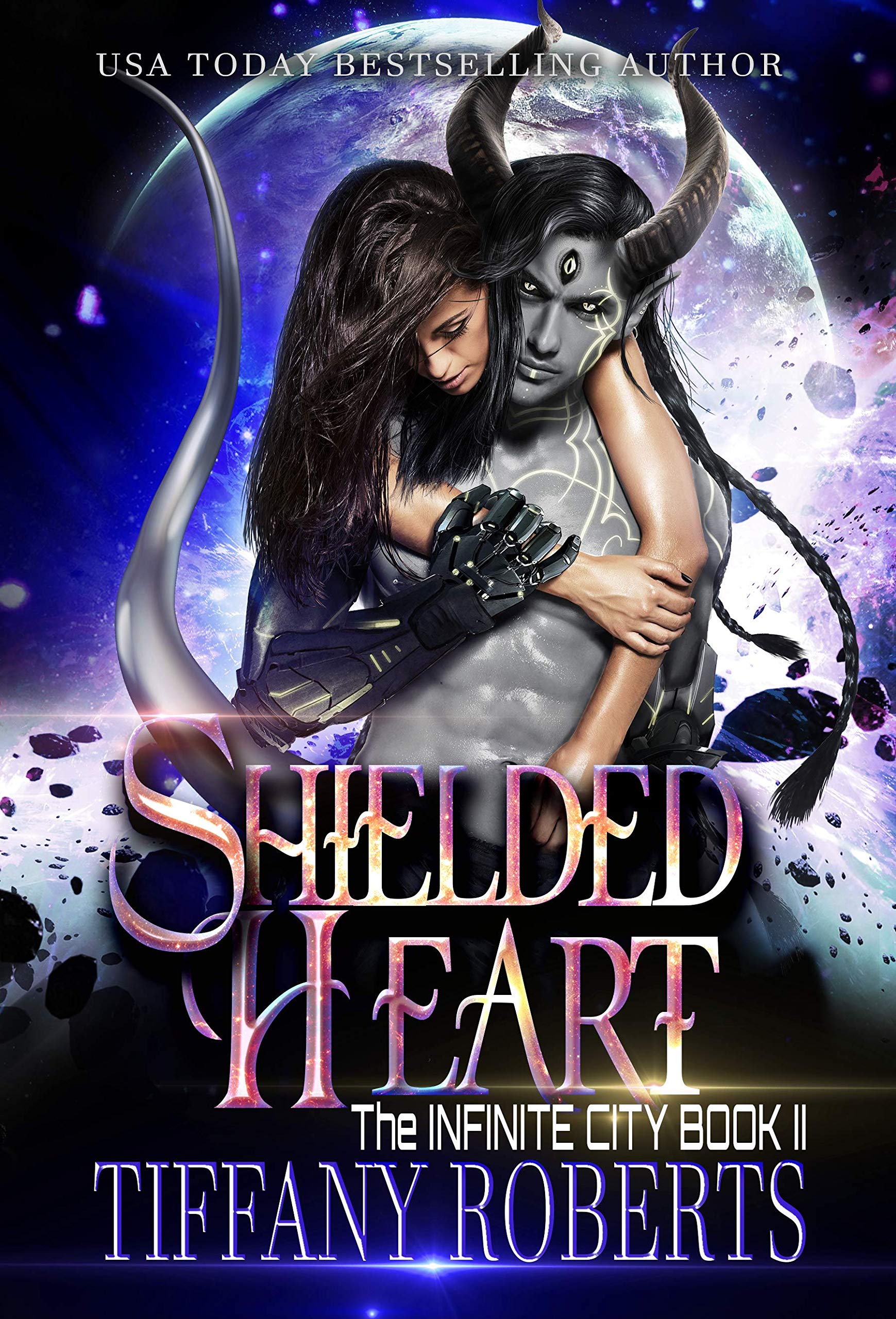 Book Cover Shielded Heart (The Infinite City Book 2)