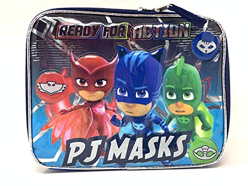 Book Cover Pj Masks Lunch Bag -Ready For Action