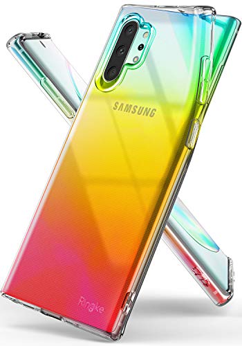 Ringke Air Designed for Galaxy Note 10 Plus Case Cover, Clear Thin Flexible Shockproof TPU Cover for Galaxy Note 10 Plus 5G 6.8-inch (2019) - Clear