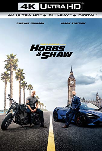 Book Cover Fast & Furious Presents: Hobbs & Shaw [Blu-ray]