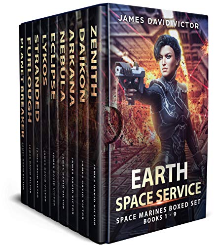 Book Cover Earth Space Service Space Marines Boxed Set