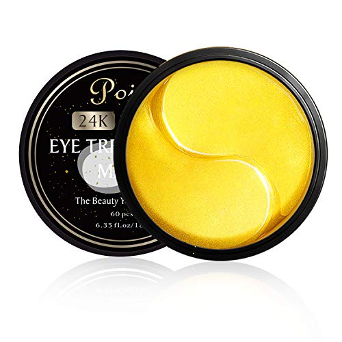 Poit Under Eye Patches, Eye Gel，Eye Pads, Eye Treatment Mask, Reduces Wrinkles and Puffiness, Lightens Dark Circles, 60 PCS