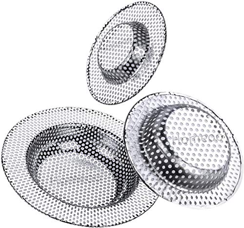 Hair Drain Catcher,Sink Strainer,Drain Cover,Hair Catcher Shower Drain,Sink Drain Strainer,Sink Stopper,Shower Drain Hair Trap (One Pack)