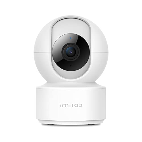 Indoor Camera,IMILAB 1080P Wireless Smart Home Baby Monitor IP Security Camera,2.4Ghz WiFi Surveillance Dome Camera Pet Cam with Two-Way Audio,HD Night Vision,Pan/Tilt,Remote View