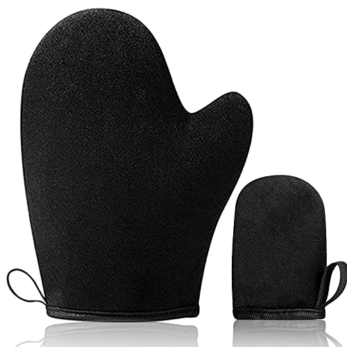 stusgo Self Tanner Mitt Tanning Mitts Self Tanner Mitt Applicator Spray Tan Mitt with Thumb and Face Self Tanner Applicator Mitt Self Tan Mitt Applicator, Tanning Glove for Self Tan Mit, Self Tanner Mit, Self Tanning Mitt Applicator