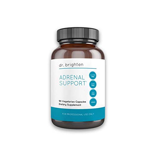 Dr. Brighten Adrenal Support - Ashwagandha Adaptogenic Herbs and Nutrients Dietary Supplement Balances Stress Hormones, Support a Healthy Menstrual Cycle, Optimize Energy