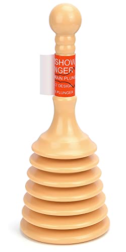 Samshow Sink Plunger - Sink and Drain Plunger for Kitchens, Bathrooms, Sinks, Baths, Waste Pipes and Showers. Heavy-Duty, Powerful
