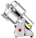 CGOLDENWALL 1500g Stainless Steel High-speed Grinder Mill Family Medicial Mill Herb Grinder Pulverizer (110V)
