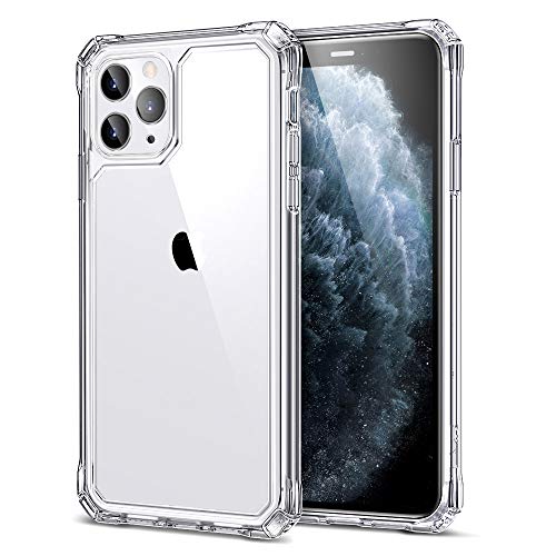 Book Cover ESR Air Armor Case for iPhone 11 Pro Max Case, [Shock-Absorbing] [Scratch-Resistant] [Military Grade Protection] Hard PC + Flexible TPU Frame, for The iPhone 11 Pro Max (2019 Release), Clear
