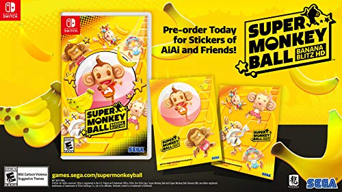 Book Cover Super Monkey Ball: Banana Blitz HD - Nintendo Switch