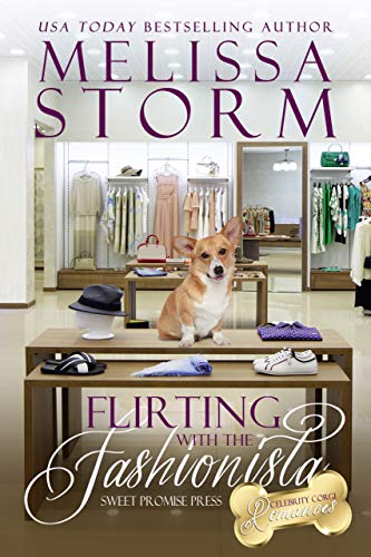 Book Cover Flirting with the Fashionista (The Celebrity Corgi Romances Book 1)