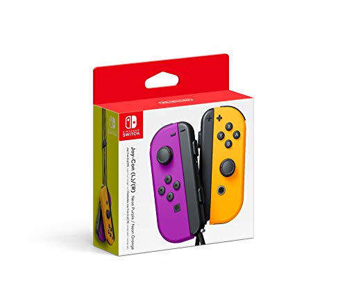 Book Cover Nintendo Neon Purple/ Neon Orange Joy-Con (L-R) - Switch