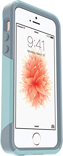 OtterBox Commuter Series for iPhone SE, iPhone 5S, iPhone 5 - Non-Retail Packaging - Whetstone Blue/Bahama Blue