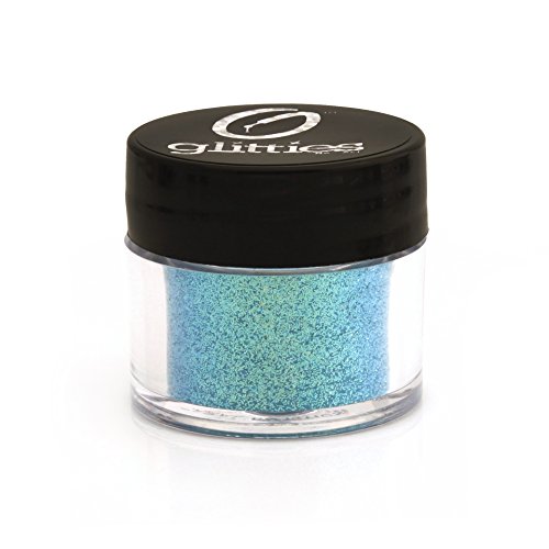 GLITTIES - Cosmetic Grade Extra Fine (.006") Loose Glitter Powder Safe for Skin! Perfect for Makeup, Body Tattoos, Face, Hair, Lips, Soap, Lotion, Nail Art - (10 & 30 Gram Jars)