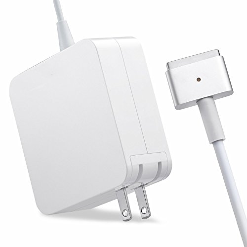 Mac Book Pro Charger, AC 60W Magsafe 2 T-Tip Power Adapter Charger Replacement for Mac Book Pro 13 Inch (for MacBook Pro Released After 2012)